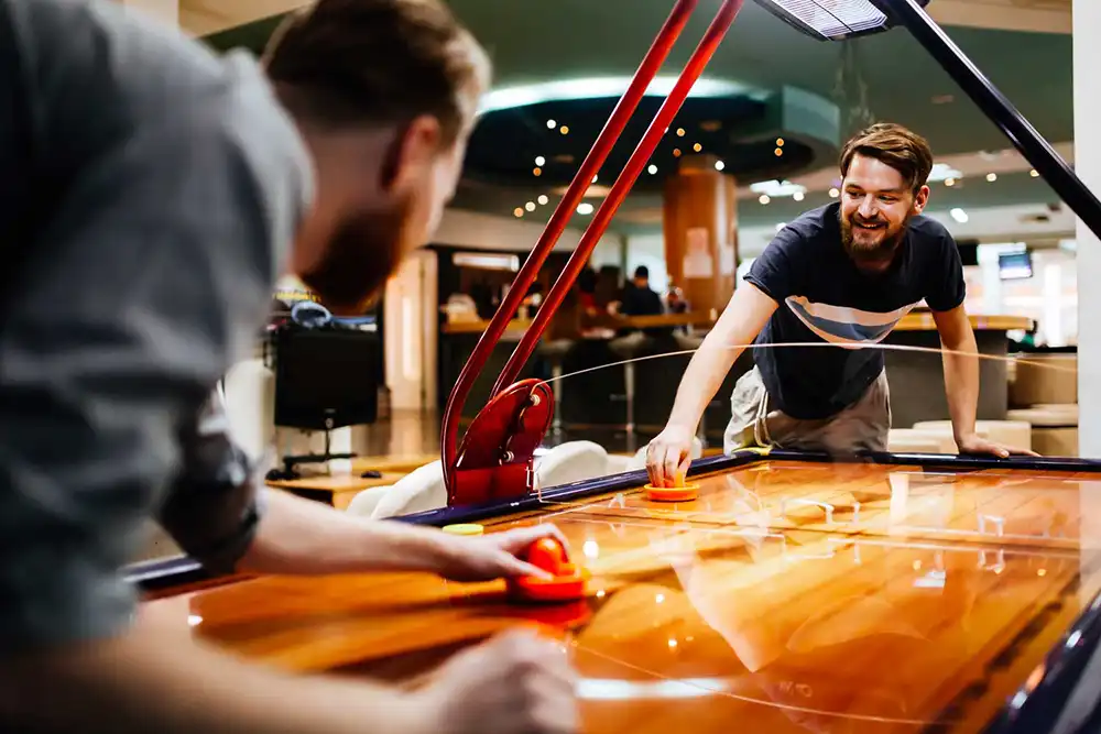 air hockey entre amis